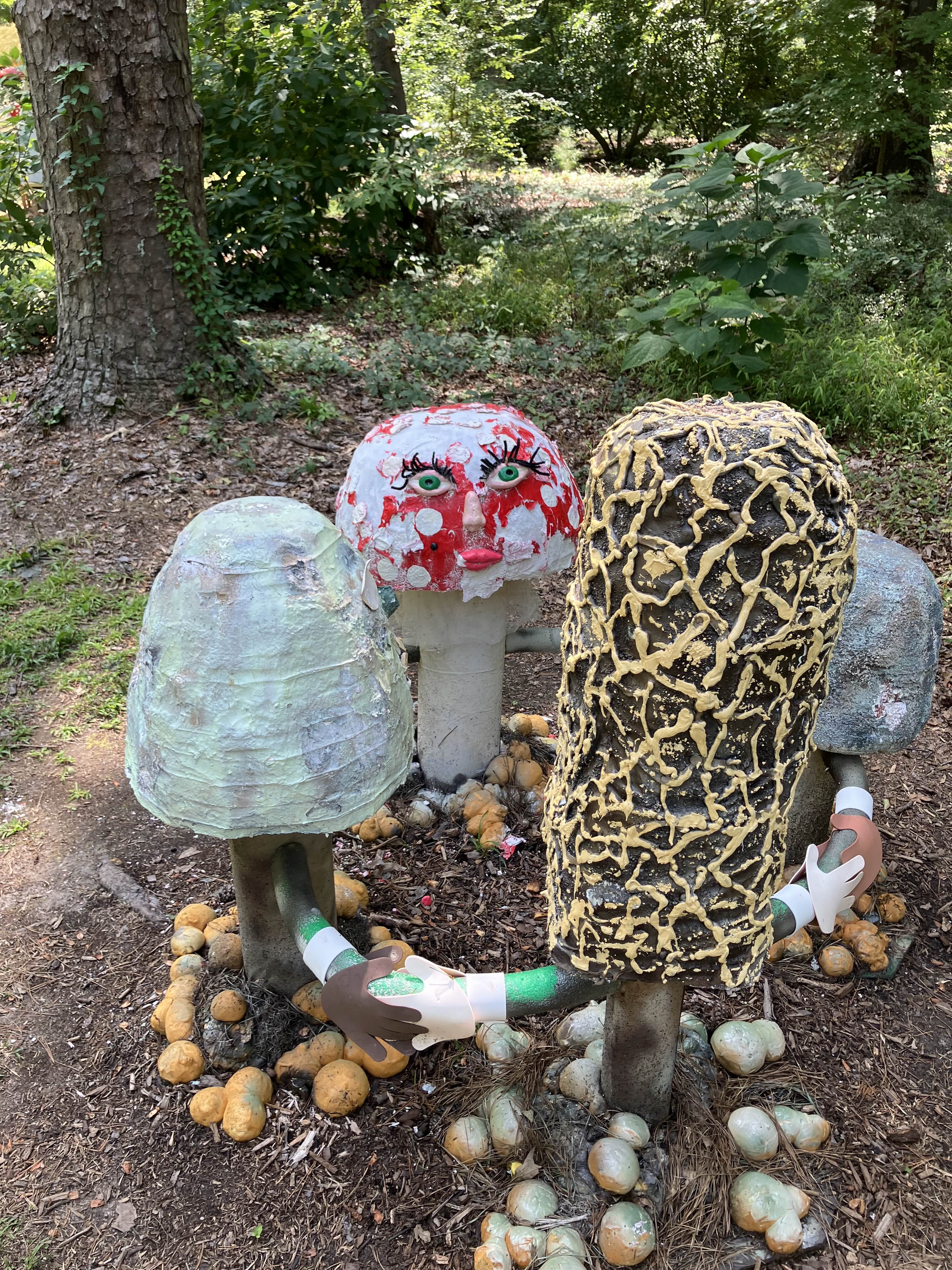 Fake mushrooms, creepier than usual